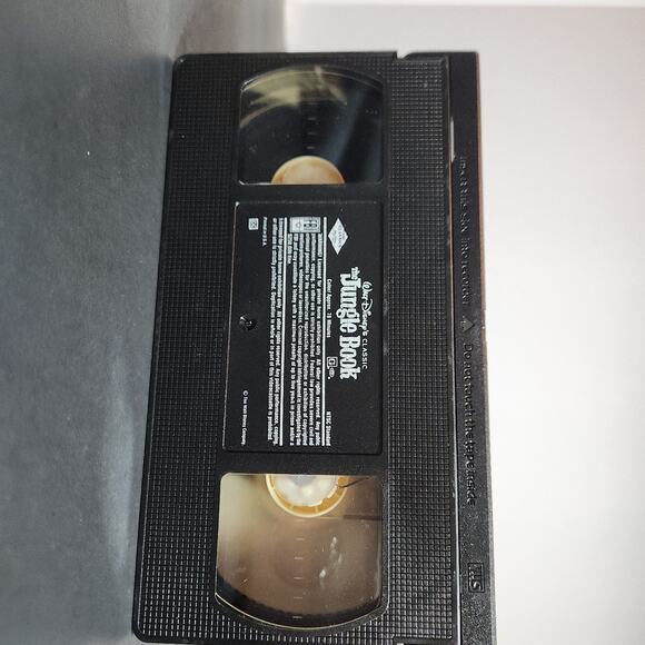 Collectible Walt Disney Classic The Jungle Book VHS Black Diamond edition #1122 - Picture 5 of 8